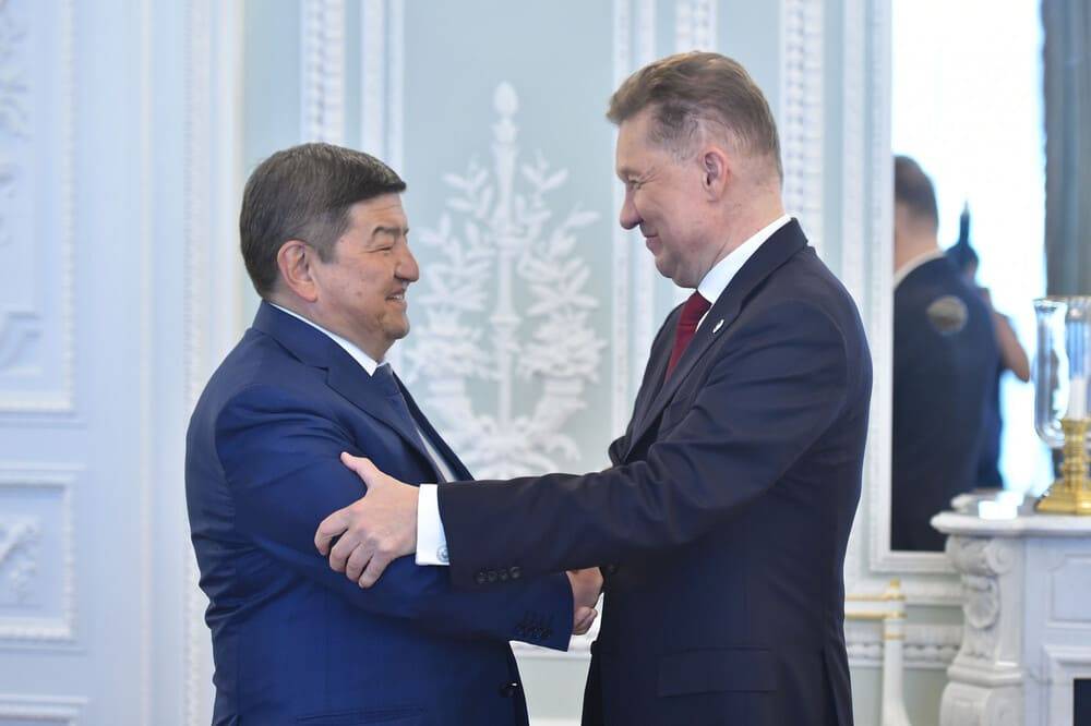 «Газпром» видит большой потенциал в развитии сотрудничества с Киргизией