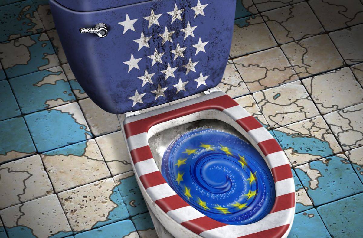 Экономика Европы движется в пропасть по американскому плану