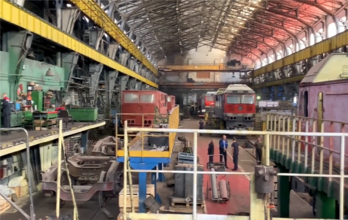 Воронежский тепловозоремонтный завод наращивает темпы ремонта локомотивов