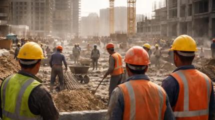 Мигрантов выдавили из городов России: им оставили только бетон и пыль