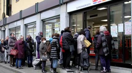 Рождество европейцы будут встречать в очередях за картошкой