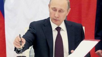 Путин ответил Украине за свет в Крыму