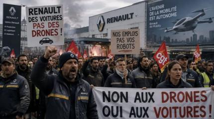 Нет оружию вместо авто: рабочие Renault бастуют против военных заказов