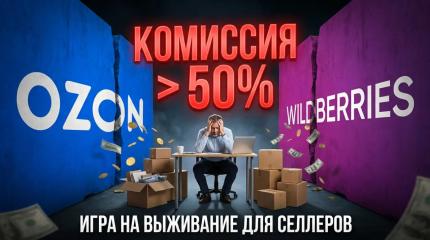 Комиссии на Ozon достигли 55%: сколько теперь теряют селлеры и можно ли заработать