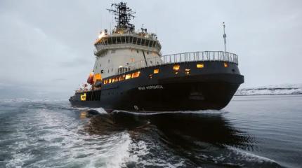 Россия собрала группировку ледоколов в Финском заливе