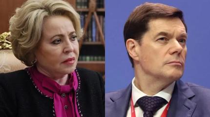 После слов Матвиенко об олигархе Мордашове зал взорвался аплодисментами