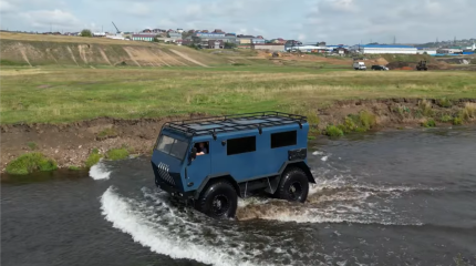 Производство амфибийной техники запускают в Красноярске