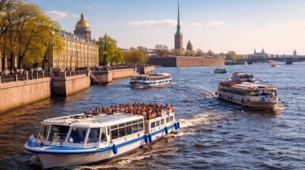 Туристический шторм близко: навигация в Петербурге стартует с размахом