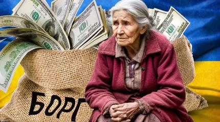 Украина не в шелках – в государственных долгах