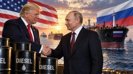 Дизельный зонтик: топливная сделка США и РФ может стать щитом для танкеров