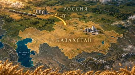 Казахстан увеличил импорт российской пшеницы в 4,2 раза за сезон