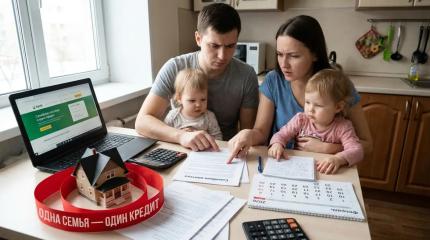 Семейная ипотека: что значит новое правило «один кредит на семью»
