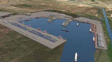 Строительство порта в Лагани и канал «Евразия»: в чьих интересах?