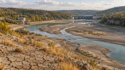 Днестр мелеет – водный кризис грозит Молдове политическими потрясениями