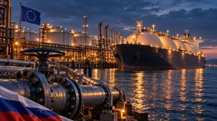 Россия стала третьей по стоимости поставок газа в ЕС