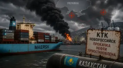 Удар по мировой торговле: Maersk и КТК в ступоре от украинского конфликта