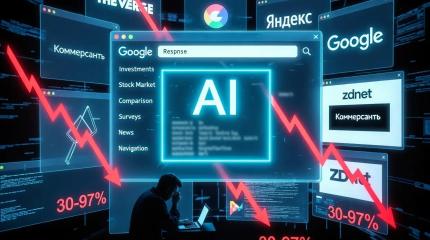 ИИ в поиске лишил новостные сайты трети трафика за год