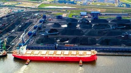 Российские порты на Балтике загружают углем для Европы