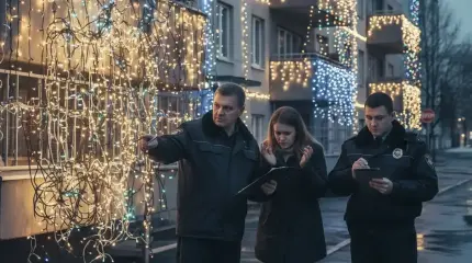 Праздник отменяется: россиян начали штрафовать за новогодние гирлянды