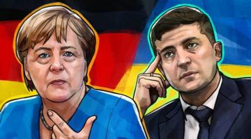 Меркель морально готовит Украину к переходу на зелёную энергетику