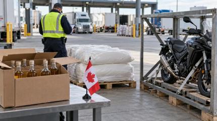 США запретили ввоз части канадского алкоголя и молочной продукции