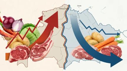 Продкорзина России и Казахстана: где жизнь дешевле