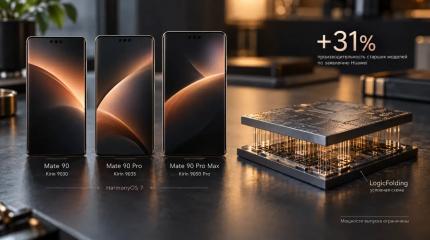 Huawei представила Mate 90 с чипами Kirin собственной разработки