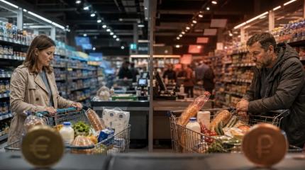 Россияне и европейцы по-разному видят будущие цены — где граница сравнения