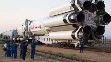 Первые проверки ракеты "Протон-М" с модулем "Наука" прошли успешно