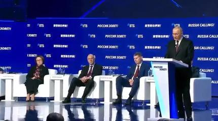 Путин: Запад хотел заставить нас страдать, но сам потерял деньги