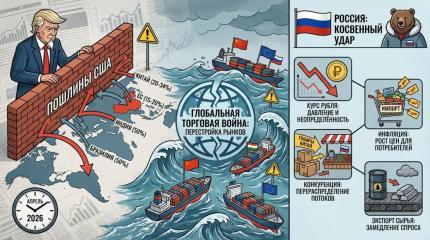 Трамп объявил торговую войну миру. Три скрытых риска для российского бизнеса и ваших доходов