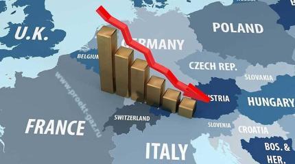 Экономику Европы душат нехватка российских энергоресурсов и помощь Украине