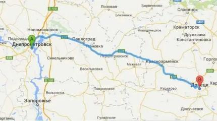 Днепропетровск превращается в логистический тупик Украины