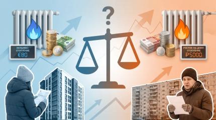 Отопление в Литве и России: сравнение платежек за 60 кв. м в 2026 году