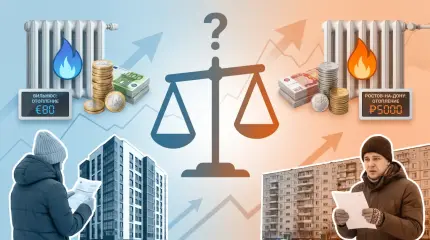 Отопление в Литве и России: сравнение платежек за 60 кв. м в 2026 году