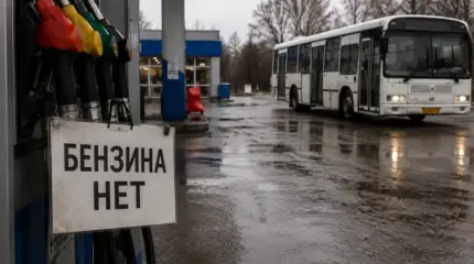 Автобусы встали, бензин исчезает: топливный кризис охватывает Россию