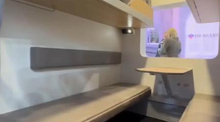 Плацкарт будущего: в РФ впервые показали новинку РЖД – вагон габарита Т