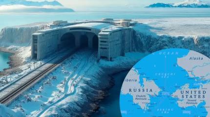 У тоннеля из России в Америку появился новый шанс У тоннеля из России в Америку появился новый шанс