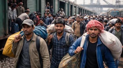 Узбеков нам больше не потянуть: Россия завозит мигрантов из Индии вагонами