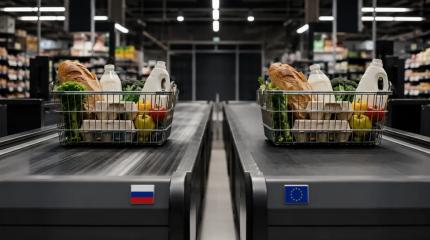 Инфляция в России и еврозоне: где цены растут быстрее