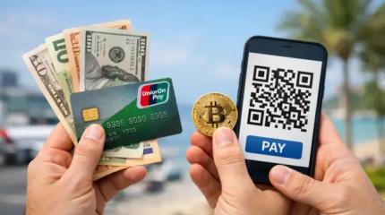 Доллары, QR и крипта: за границей россияне платят вслепую и на свой страх