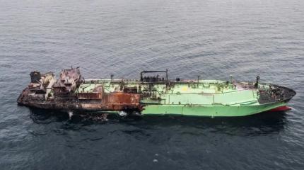 Российский газовоз отнесло к платформе по добыче газа для ЕС: европейцы в тревоге