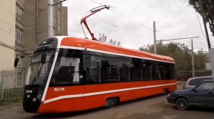 Новый российский трамвай «Синара» вышел на испытания в Екатеринбурге Новый российский трамвай «Синара» вышел на испытания в Екатеринбурге