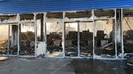 ВСУ уничтожили последний торговый центр сети «Галактика» в ДНР
