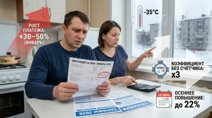 В 2026 году тарифы ЖКХ в России вырастут дважды: как изменятся платежи и как сэкономить