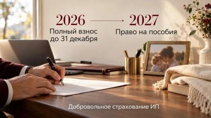 ИП планирует пособия в 2027 году: что проверить до конца 2026-го