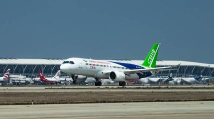 Заказы на китайский пассажирский лайнер COMAC C919 достигли 730 единиц