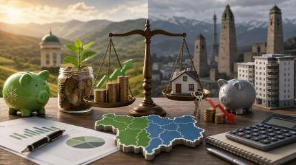 Адыгея и Ингушетия: две разные картины сбережений и кредитования