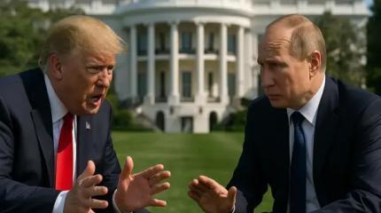 Посмотрим через шесть месяцев: Трамп сорвался после слов Путина о санкциях Посмотрим через шесть месяцев: Трамп сорвался после слов Путина о санкциях