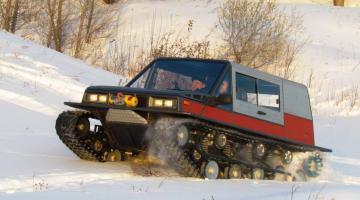 «Русак-3918»: снегоболотоход на гусеницах выходит в серию